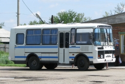 Автостанция в селе Белая Глина